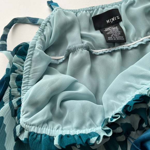 Mixit 100% Polyester Blue Camisole, XS Juniors - Picture 10 of 16